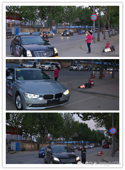 七點二十左右，43輛車分批駛?cè)電W斯卡汽車影院并領(lǐng)取電影票。