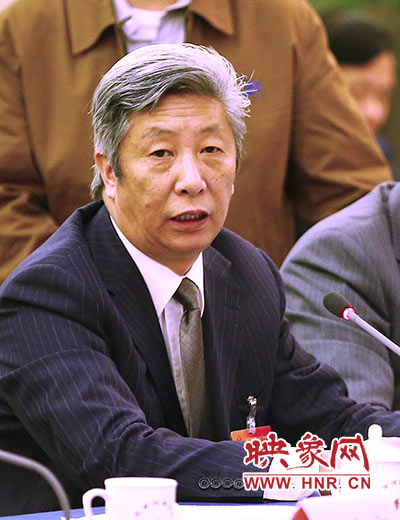 全國人大代表、河南省農(nóng)科院小麥研究所所長許為鋼解