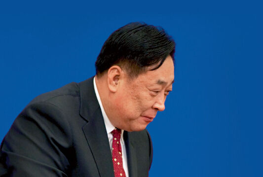 張力軍從環(huán)保部副部長(zhǎng)任上退休兩年多后，被中紀(jì)委宣布接受組織調(diào)查。資料圖