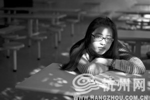 　筆試面試都過了最終沒被錄取，讓胡格格非常失落。 記者 陳中秋 攝