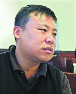 來(lái)自廣東的留學(xué)生馬博打算回國(guó)就業(yè)。（陳安 攝）