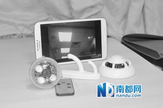 香港民建聯(lián)從市面購買到的偷拍儀器。