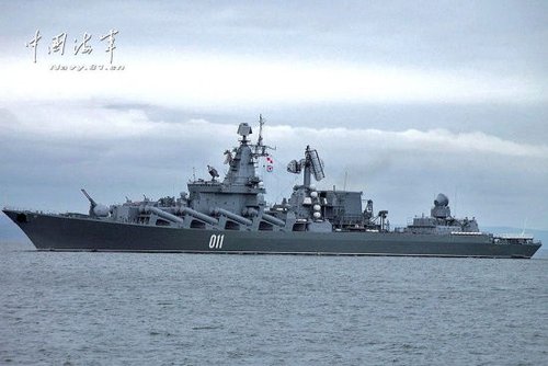 瓦良格號(hào)巡洋艦。