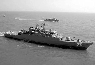 伊朗軍艦逼近美國領海 電視播短片模擬轟炸美以 伊朗軍艦逼近美國領海 電視播短片模擬轟炸美以