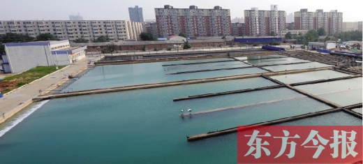 11月8日，鄭州柿園水廠，階梯水價近日成為熱議的話題