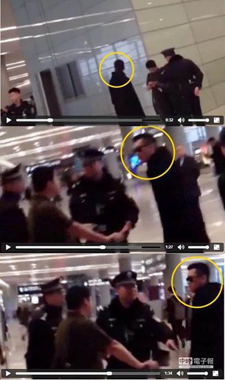 “爾康”周杰機(jī)場與他人吵架：你是二貨嗎？（圖）