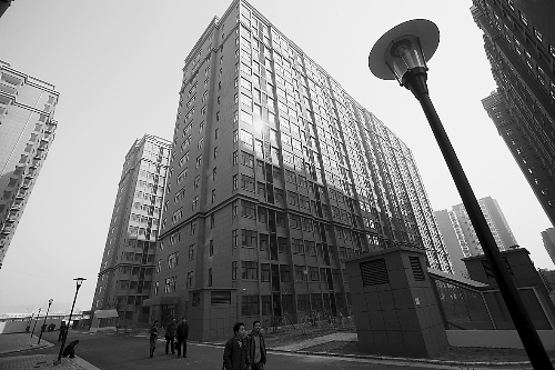 已基本建成的公租房。記者 史長(zhǎng)來(lái) 攝