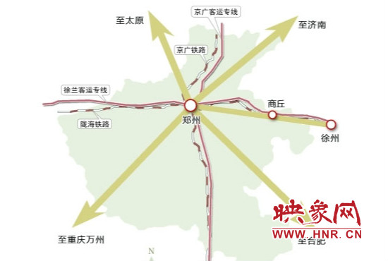 米字形鐵路網(wǎng)逐漸成型（圖片來源網(wǎng)絡(luò)）。