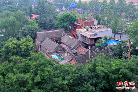 鄭州最后的四合院 (映象網(wǎng)記者 段晉哲 攝) 鄭州最后的四合院 (映象網(wǎng)記者 段晉哲 攝)