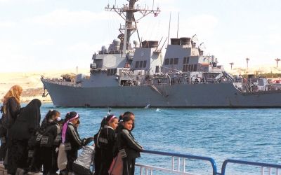 美國海軍“馬漢”號驅(qū)逐艦（資料圖片）。圖/CFP