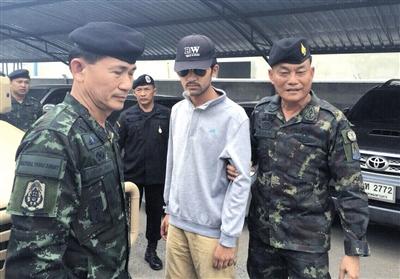 9月1日，泰國警方在泰國與柬埔寨邊境抓獲曼谷爆炸案主要嫌疑犯。圖/CFP