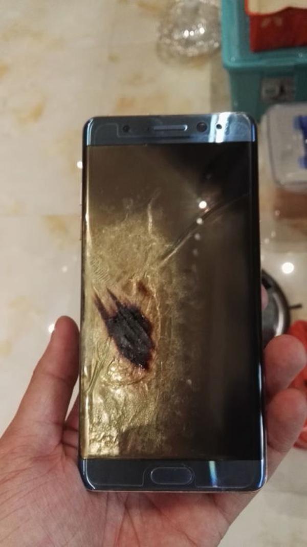 國行版三星Note 7也炸了？京東確認這個訂單是真的
