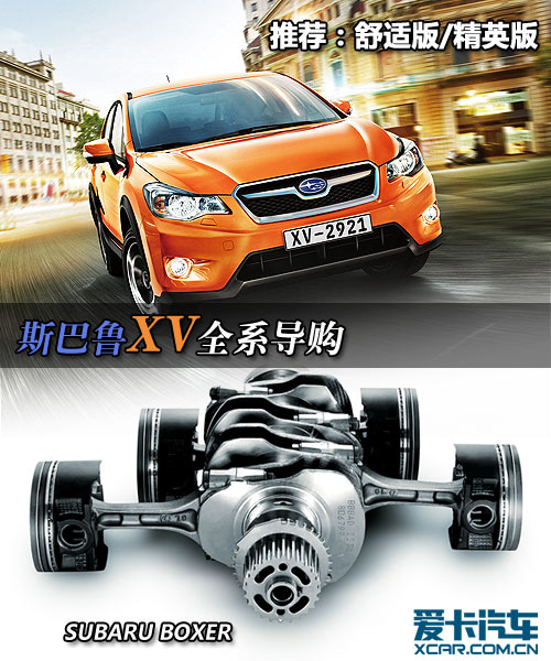 斯巴魯XV車(chē)型配置解析 斯巴魯XV車(chē)型配置解析