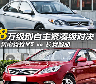 8萬元級自主對決！菱致V5對比長安逸動