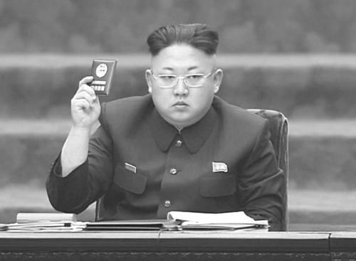 金正恩9日出席朝鮮最高人民會議。