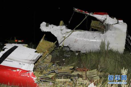 直擊馬航MH17客機墜毀現(xiàn)場
