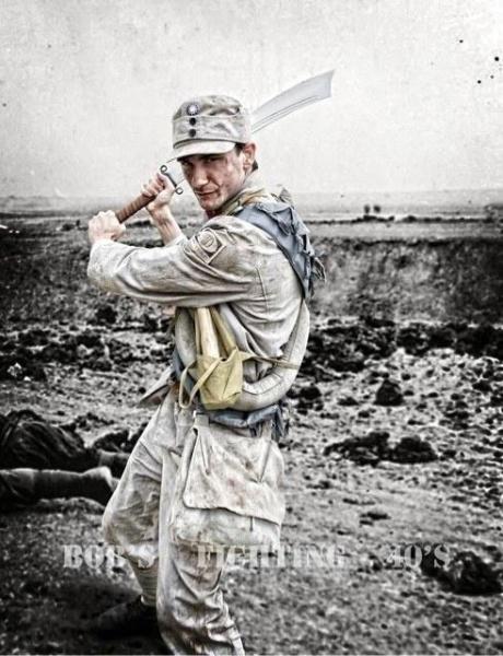 外國軍迷扮演中國抗戰(zhàn)軍人 外國軍迷扮演中國抗戰(zhàn)軍人
