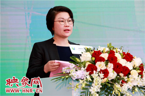 恒大集團(tuán)常務(wù)副總裁、恒大健康集團(tuán)董事長(zhǎng)談朝暉致辭