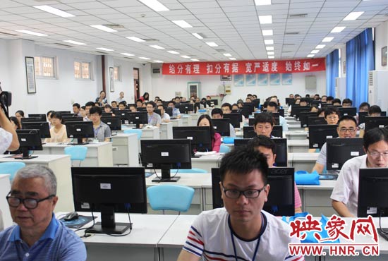 與書面評卷相比,網(wǎng)上評卷由系統(tǒng)自動進行分發(fā),減少了試卷過程的周轉,提高了評卷的工作效率。