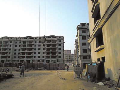　適園雅居小區(qū)，已建起13棟住宅樓。