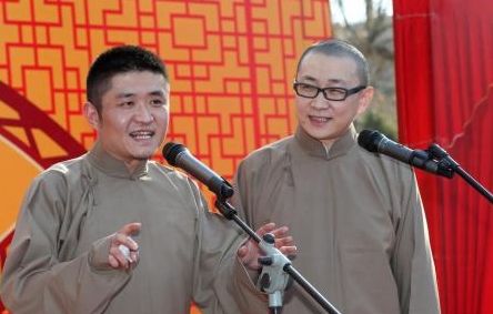陜西籍相聲演員苗阜、王聲將帶來反腐主題相聲