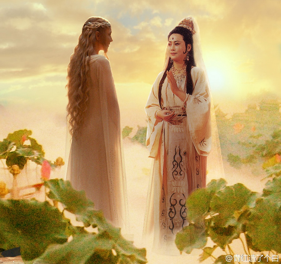 網(wǎng)友PS“中土東土聯(lián)誼會(huì)” 畫風(fēng)優(yōu)美毫無(wú)違和感