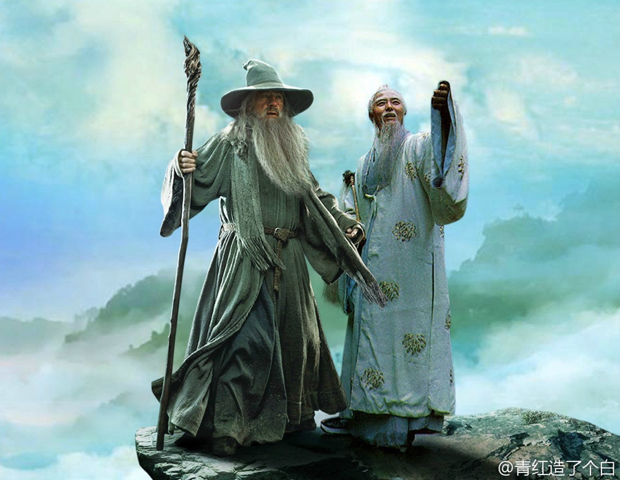 網(wǎng)友PS“中土東土聯(lián)誼會(huì)” 畫風(fēng)優(yōu)美毫無(wú)違和感
