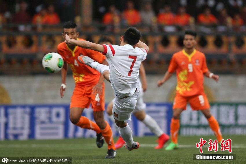 2018世界杯預選賽:中國6-0橫掃不丹 贏得開門紅 2018世界杯預選賽:中國6-0橫掃不丹 贏得開門紅