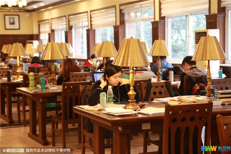 重慶大學(xué)改造翻新的“民國風圖書館”走紅網(wǎng)絡(luò)，引得無數(shù)網(wǎng)友點贊