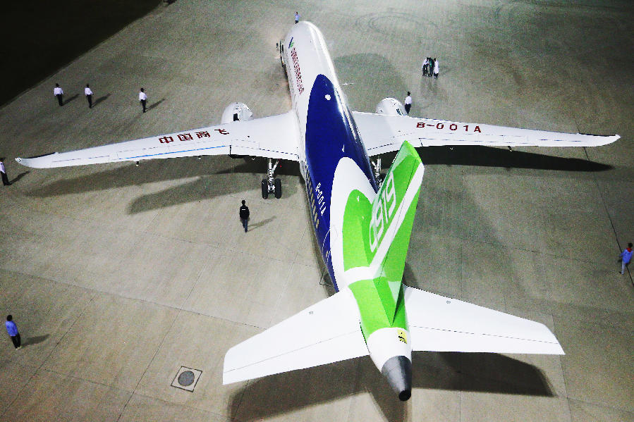 國(guó)產(chǎn)大飛機(jī)C919明日首飛
