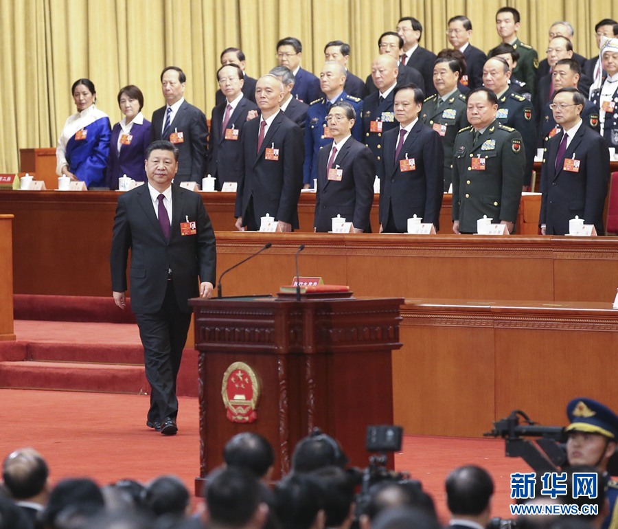 習(xí)近平當選國家主席、中央軍委主席