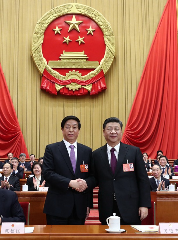 習(xí)近平當選國家主席、中央軍委主席