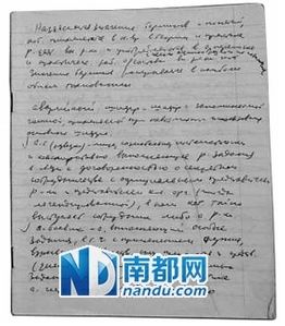 米特羅欣提供的文件。
