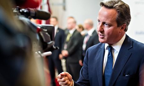 　資料圖：英國(guó)首相卡梅倫。