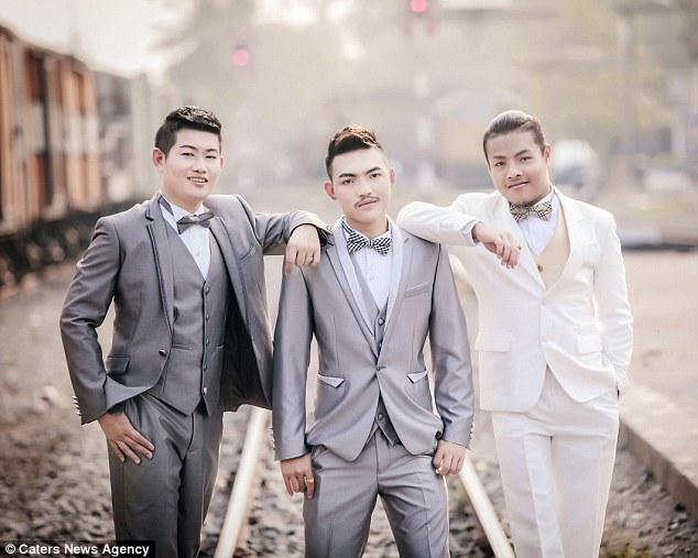 泰國(guó)男同性戀舉行三人婚禮 或系世界首例(圖)