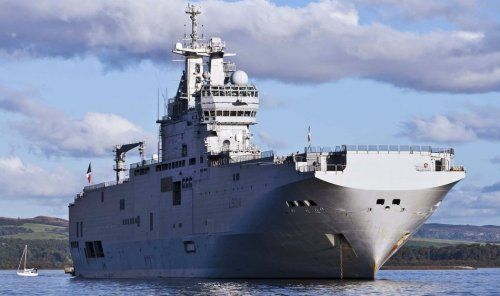 俄羅斯向法國購買西北風(fēng)級兩棲攻擊艦。