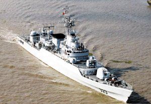 中國海軍053H3江衛(wèi)II型護衛(wèi)艦。
