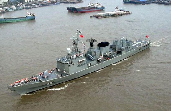 資料圖：中國(guó)為泰國(guó)建造的納萊頌恩級(jí)護(hù)衛(wèi)艦。