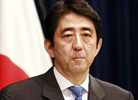 原文配圖：日本首相安倍晉三。