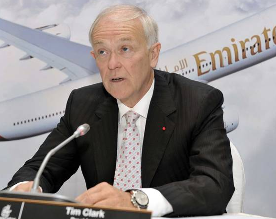 阿聯(lián)酋航空公司的總裁蒂姆·克拉克對近日有關馬航MH370墜入印度洋的說法表示了反駁。